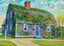 Betsy Williams Cottage Roger Williams Park Providence in 1908 Art Print