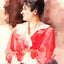 Profile of an Italian Woman 1873 Painting by Mary Cassatt Art Print (6 Sizes)