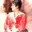 Profile of an Italian Woman 1873 Painting by Mary Cassatt Art Print (6 Sizes)