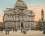 City Hall and Soldiers Monument in 1904 vintage print