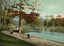 The Lake Roger Williams Park Providence RI in 1907 Vintage Print (7 Sizes)
