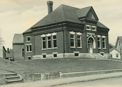 Public Library Meredith NH in 1905 Vintage Print (7 Sizes) - Enhanced