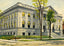 Public Library Fort Wayne in 1909 Art Print (7 Sizes) - Premium Quality
