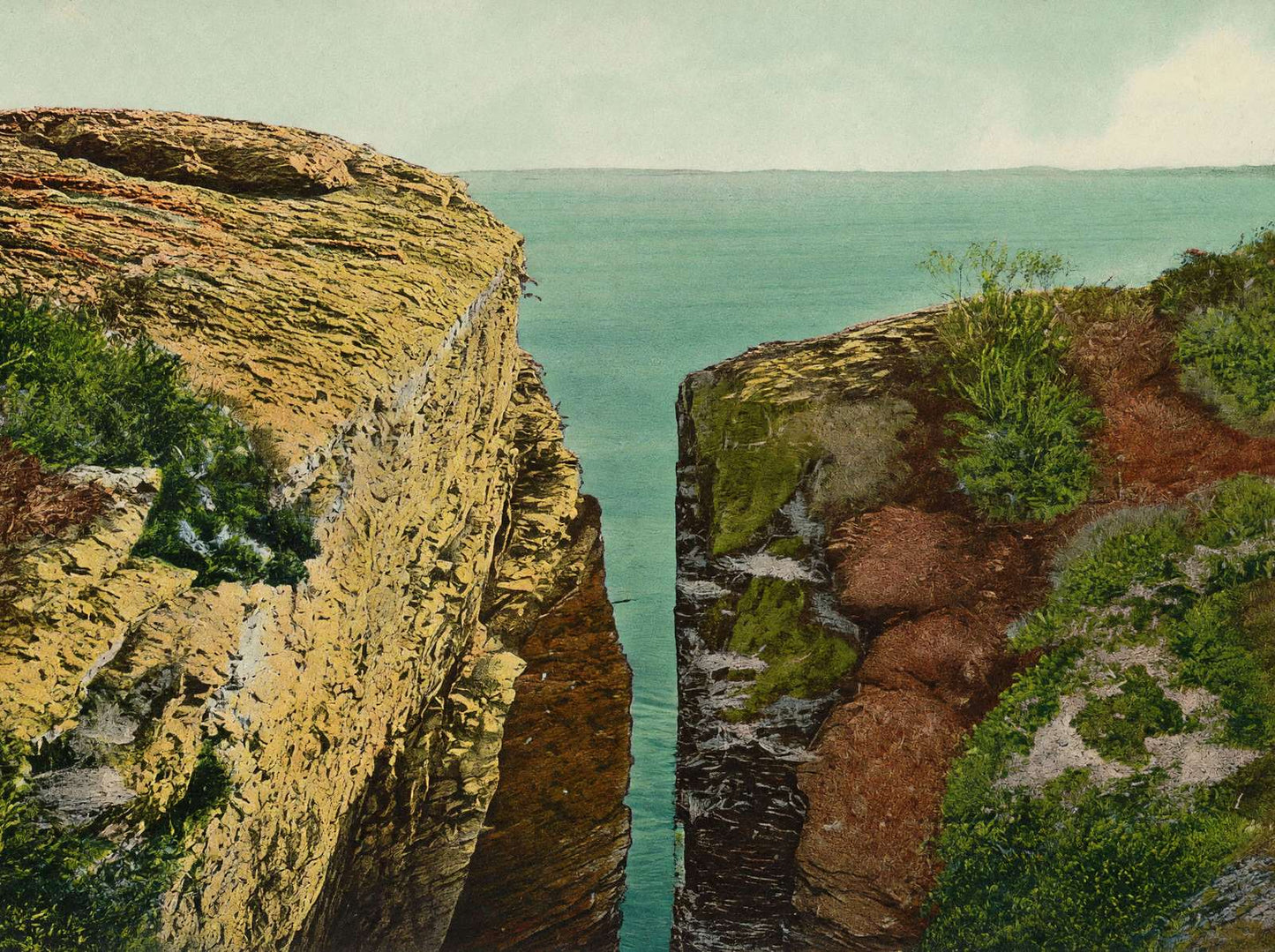 Purgatory Newport RI in 1907 Vintage Print (6 Sizes) - Premium Quality