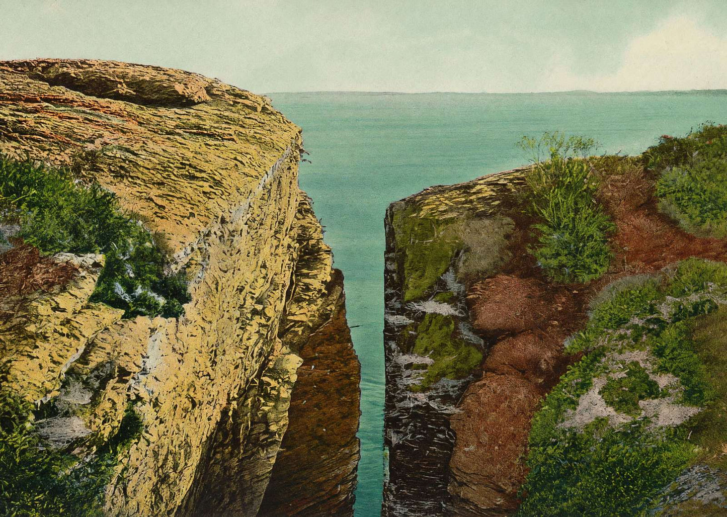 Purgatory Newport RI in 1907 Vintage Print (6 Sizes) - Premium Quality