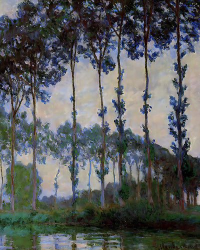 Poplars on the Banks of the River Epte