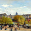 Quai du Louvre fine art print by Claude Monet