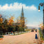 Queen's Avenue Showing St George's Church Aldershot in 1904 Vintage Print