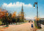 Queen's Avenue Showing St George's Church Aldershot in 1904 Vintage Print