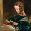 Rachel Russell Reading art print by Edwin Henry Landseer