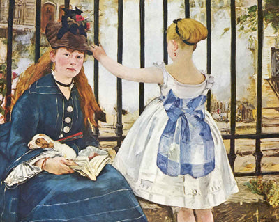 Railway art print by Edouard Manet (1873)