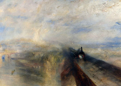 Rain, Steam and Speed Fine Art Print Painting by J. M. W. Turner (6 Sizes)