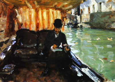Ramon Subercaseaux 1880 Painting by John Singer Sargent Art Print (6 Sizes)