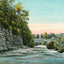 Ravine in South Park Quincy Illinois in 1908 Vintage Print (7 Sizes) - Enhanced
