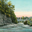Ravine in South Park Quincy Illinois in 1908 Vintage Print (7 Sizes) - Enhanced