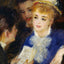 Reading the Part art print by Pierre-Auguste Renoir (1876)