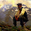 Reconnoitering fine art print by John Singer Sargent (1911)