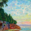 Red Rocks Burlington VT in 1907 Art Print (7 Sizes) - Premium Quality