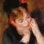 Reflection 1877 Painting by Pierre-Auguste Renoir Fine Art Print (6 Sizes)