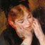 Reflection 1877 Painting by Pierre-Auguste Renoir Fine Art Print (6 Sizes)