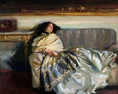 Repose painting print by John Singer Sargent
