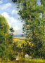 Resting in the Woods Pontoise 1878 by Camille Pissarro Fine Art Print (6 Sizes)