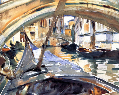 Rio De Santa Maria Formosa fine art print by John Singer Sargent (1905)