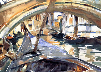 Rio De Santa Maria Formosa 1905 by John Singer Sargent Art Print (6 Sizes)
