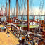 Riverfront Mobile Alabama in 1909 Vintage Print (7 Sizes) - Archival Paper