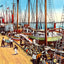 Riverfront Mobile Alabama in 1909 Vintage Print (7 Sizes) - Archival Paper