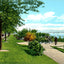 Riverside Park Toledo Ohio in 1906 Vintage Print (7 Sizes) - Restored