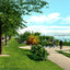 Riverside Park Toledo Ohio in 1906 Vintage Print (7 Sizes) - Restored