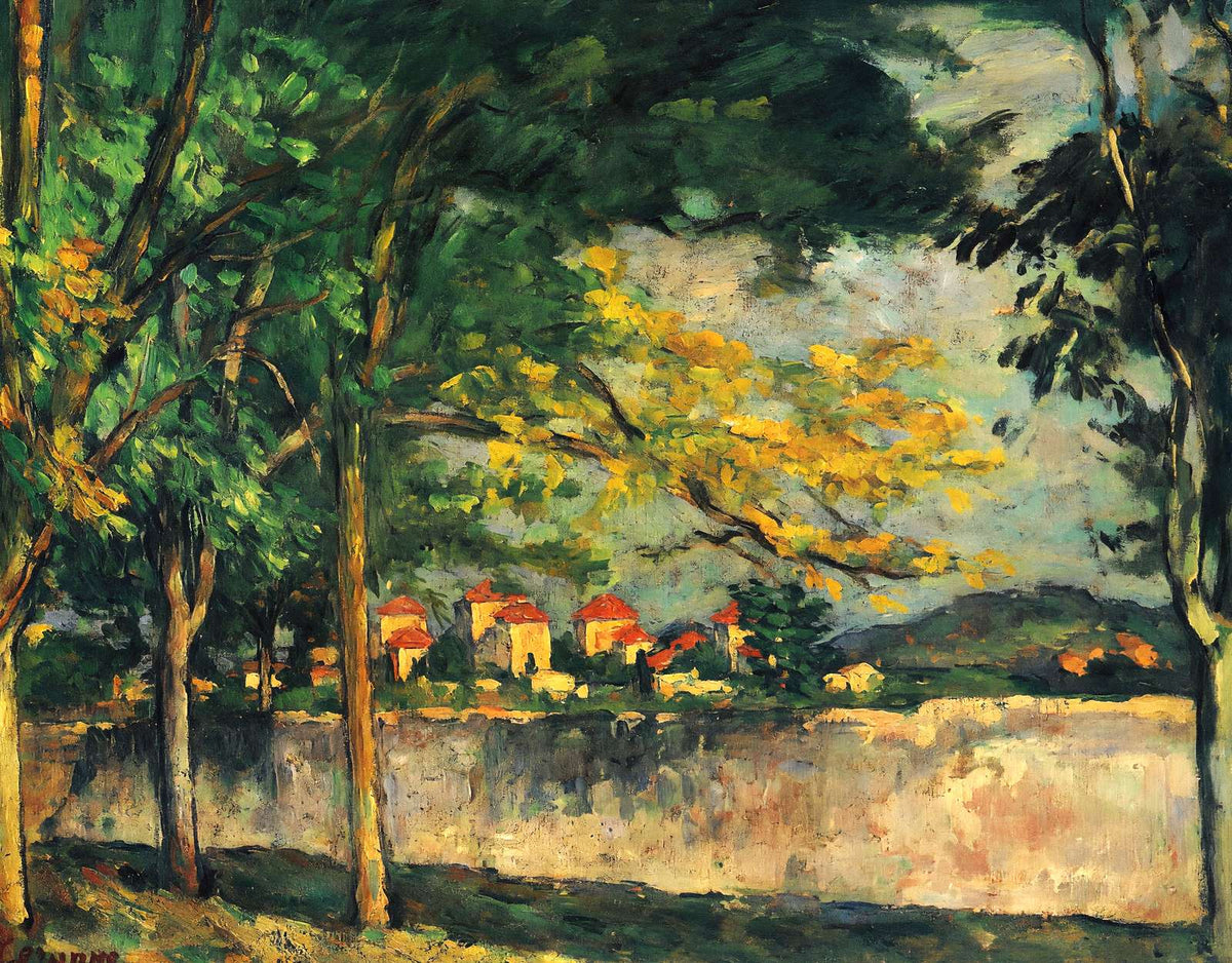 Road Fine Art Print 1876 Painting by Paul Cezanne (6 Sizes) - Acid Free