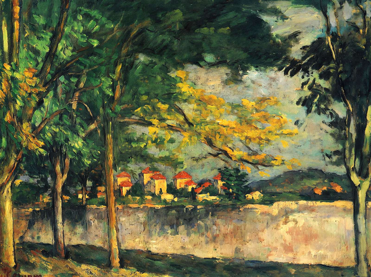 Road Fine Art Print 1876 Painting by Paul Cezanne (6 Sizes) - Acid Free