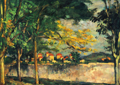Road Fine Art Print 1876 Painting by Paul Cezanne (6 Sizes) - Acid Free
