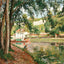 Road Along the Loing Canal 1902 Painting by Camille Pissarro Art Print (6 Sizes)