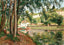 Road Along the Loing Canal 1902 Painting by Camille Pissarro Art Print (6 Sizes)
