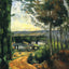 Road, Trees and Lake Fine Art Print 1882 Painting by Paul Cezanne (6 Sizes)