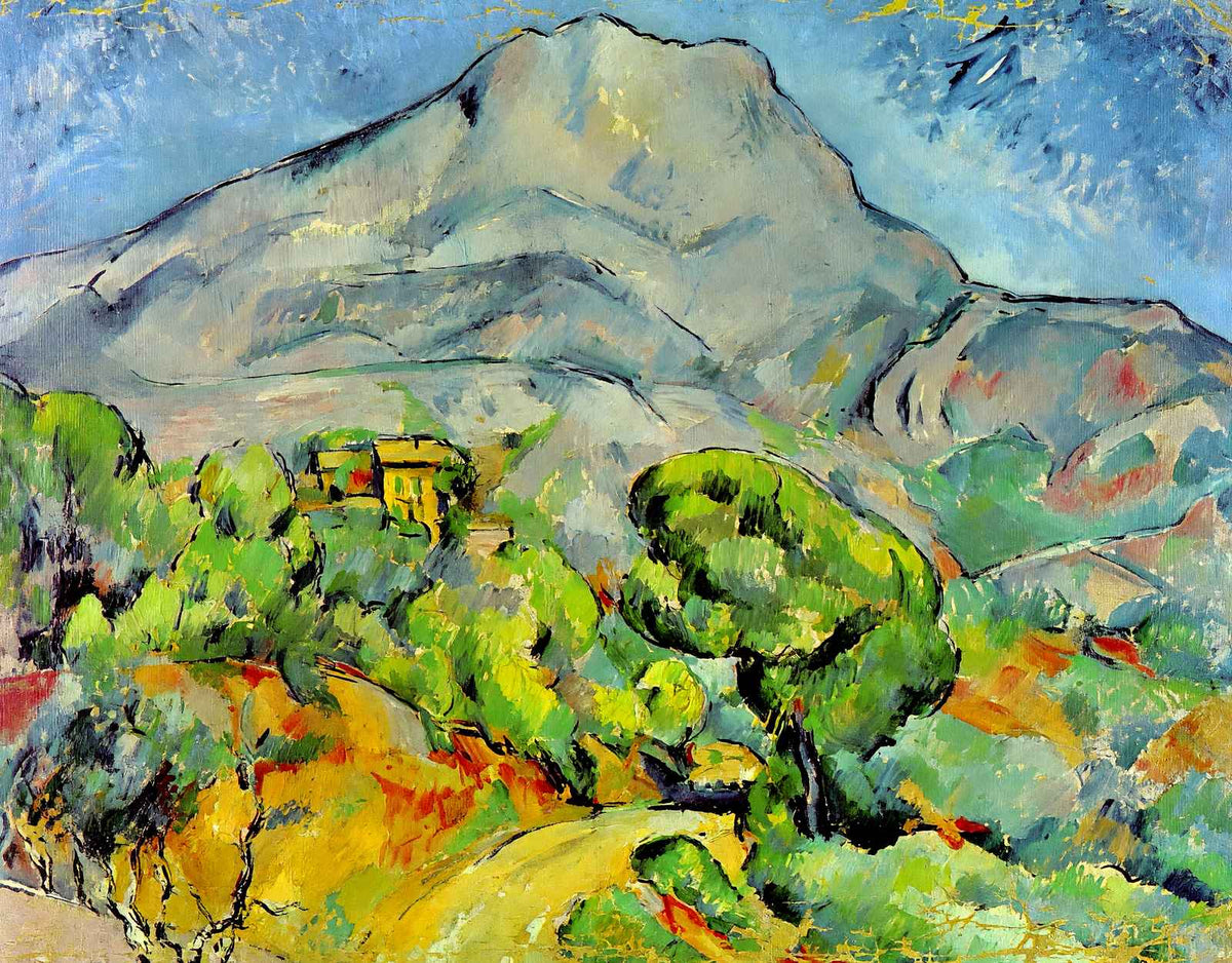 Road Near Mont Sainte-Victoire 1902 Painting by Paul Cezanne Art Print (6 Sizes)