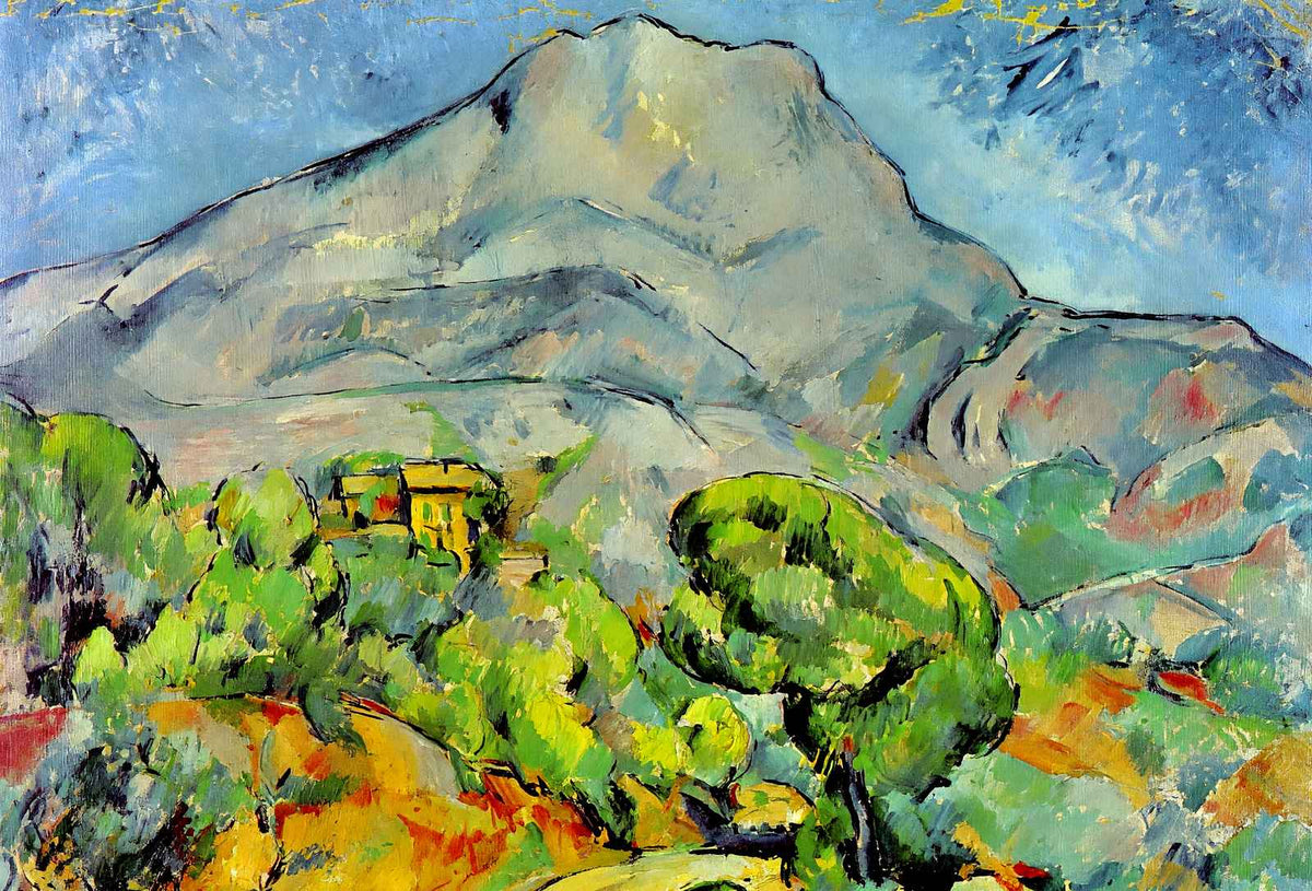 Road Near Mont Sainte-Victoire 1902 Painting by Paul Cezanne Art Print (6 Sizes)