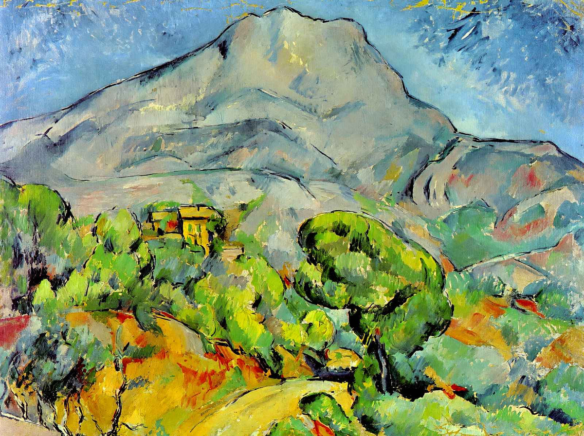 Road Near Mont Sainte-Victoire 1902 Painting by Paul Cezanne Art Print (6 Sizes)