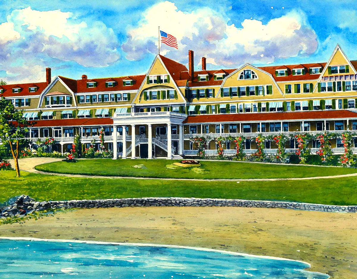 The Rock - Mere, Marblehead, Massachusetts in 1908 Art Print (7 Sizes)