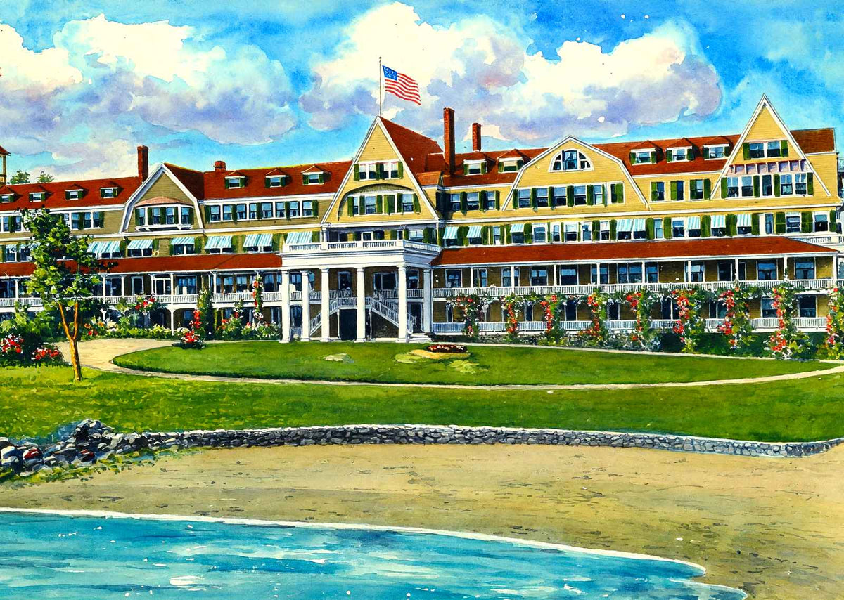 The Rock - Mere, Marblehead, Massachusetts in 1908 Art Print (7 Sizes)