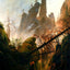 Rocky Ravine Fine Art Print 1823 Painting by Caspar David Friedrich (6 Sizes)