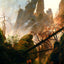 Rocky Ravine Fine Art Print 1823 Painting by Caspar David Friedrich (6 Sizes)
