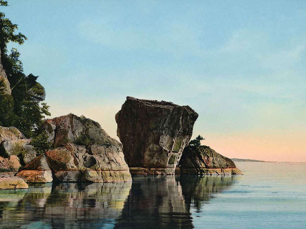 Rock Point Burlington VT in 1907 Vintage Print (7 Sizes) - Archival Paper