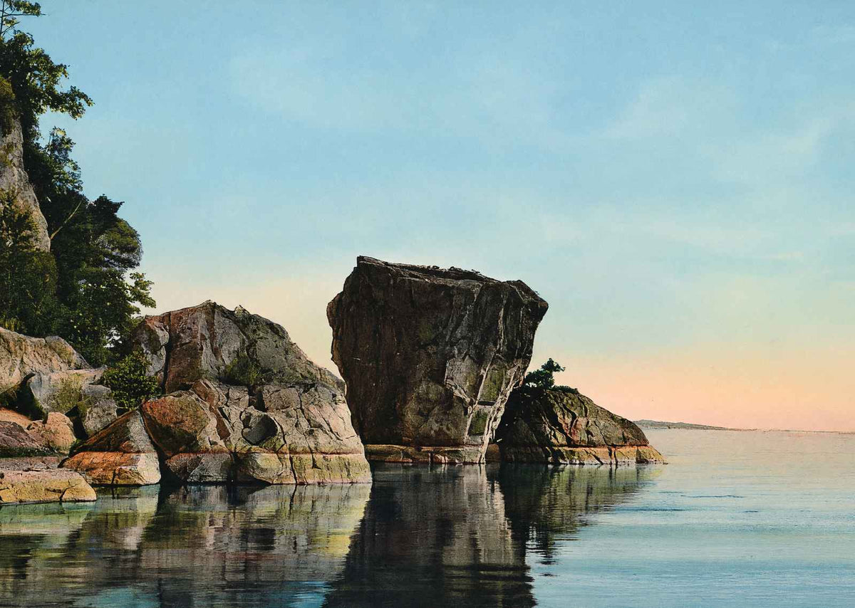 Rock Point Burlington VT in 1907 Vintage Print (7 Sizes) - Archival Paper