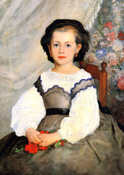 Romaine Lascaux Art Print 1864 Painting by Pierre-Auguste Renoir (6 Sizes)