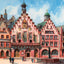 Romer Frankfurt Vintage Print (7 Sizes) - Acid Free