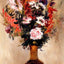 Roses in a Vase Art Print 1872 Painting by Pierre-Auguste Renoir (6 Sizes)